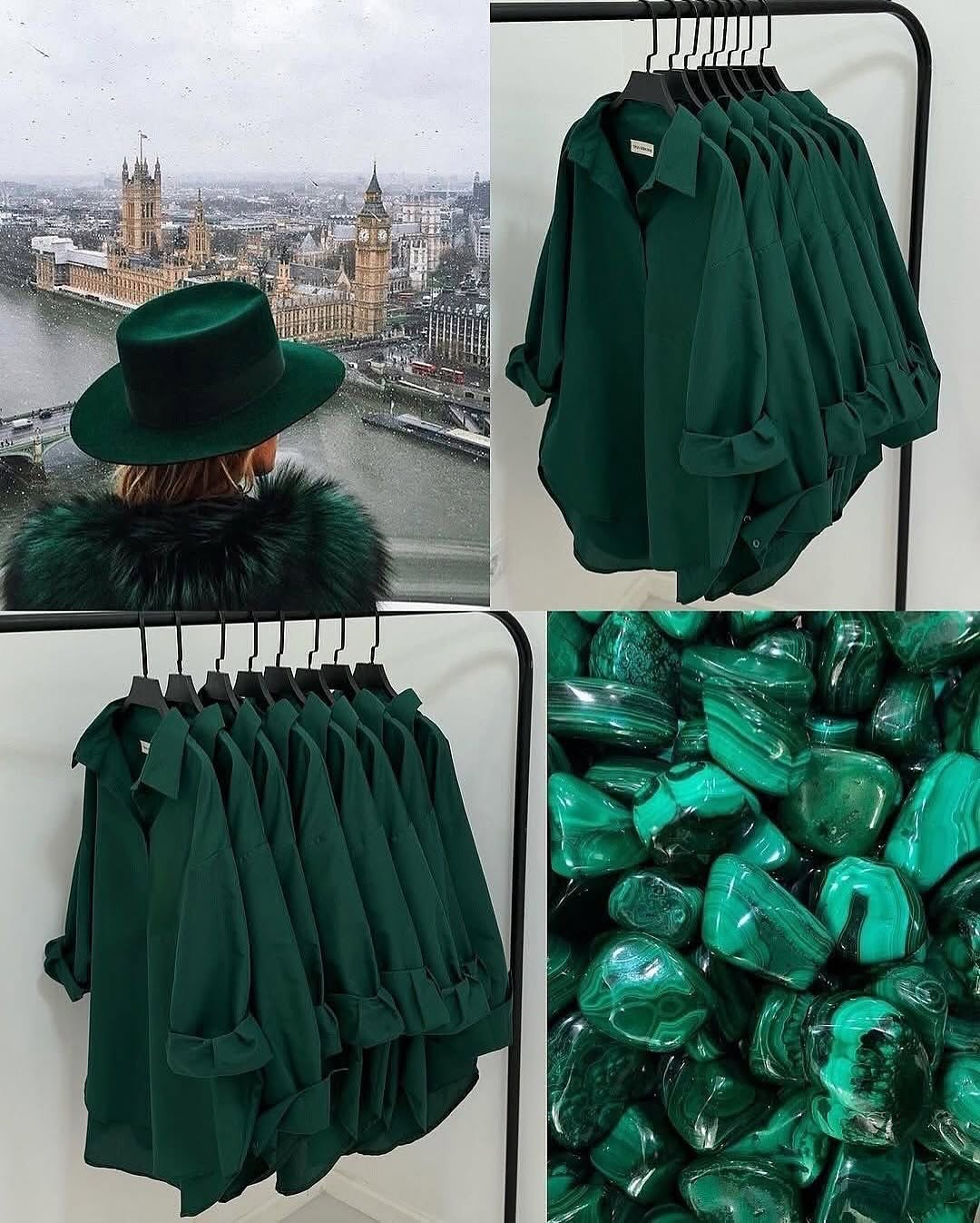 Bgreen Button Down