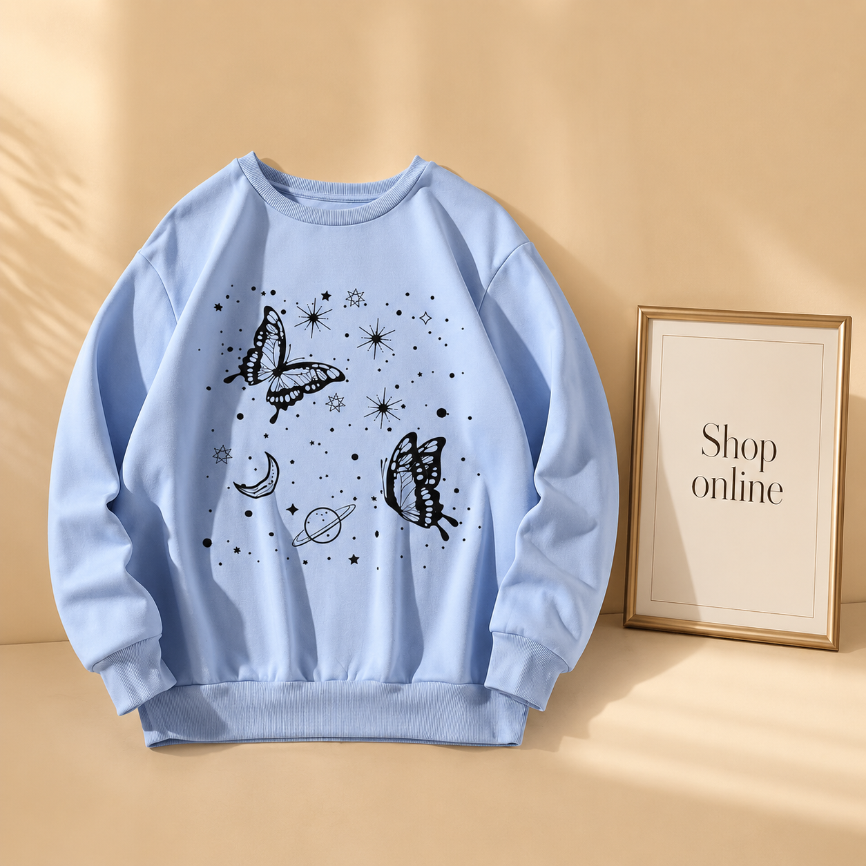 GALAXY SKY BLUE SWEATSHIRT