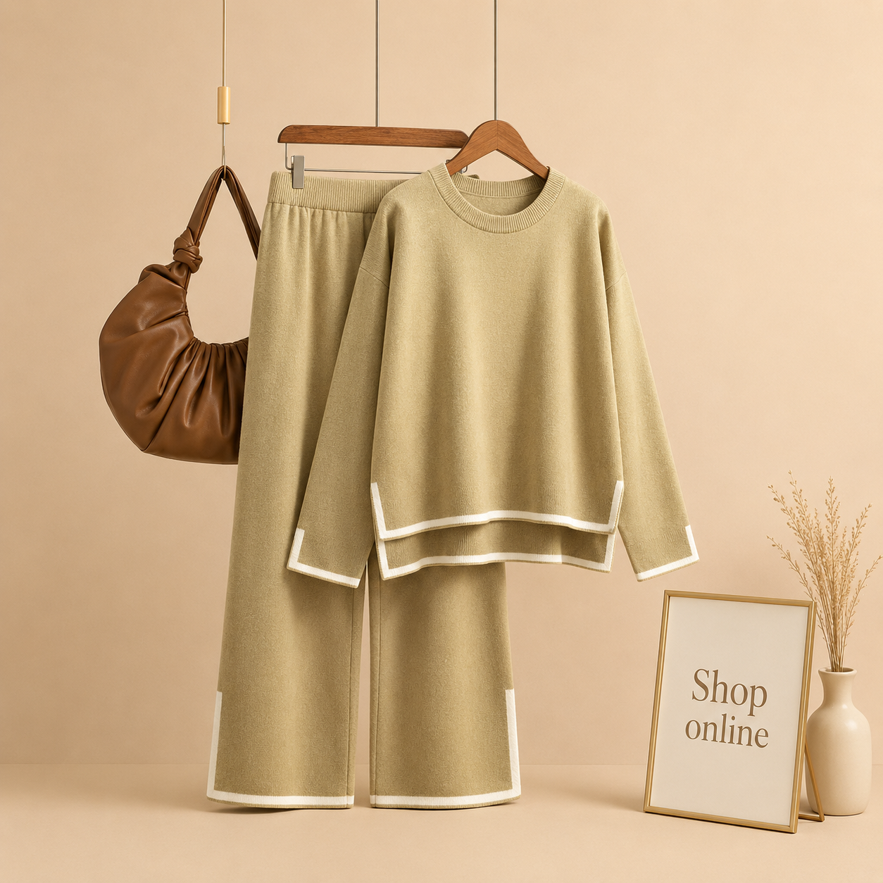 BEIGE TRACKSUIT ARTICLE