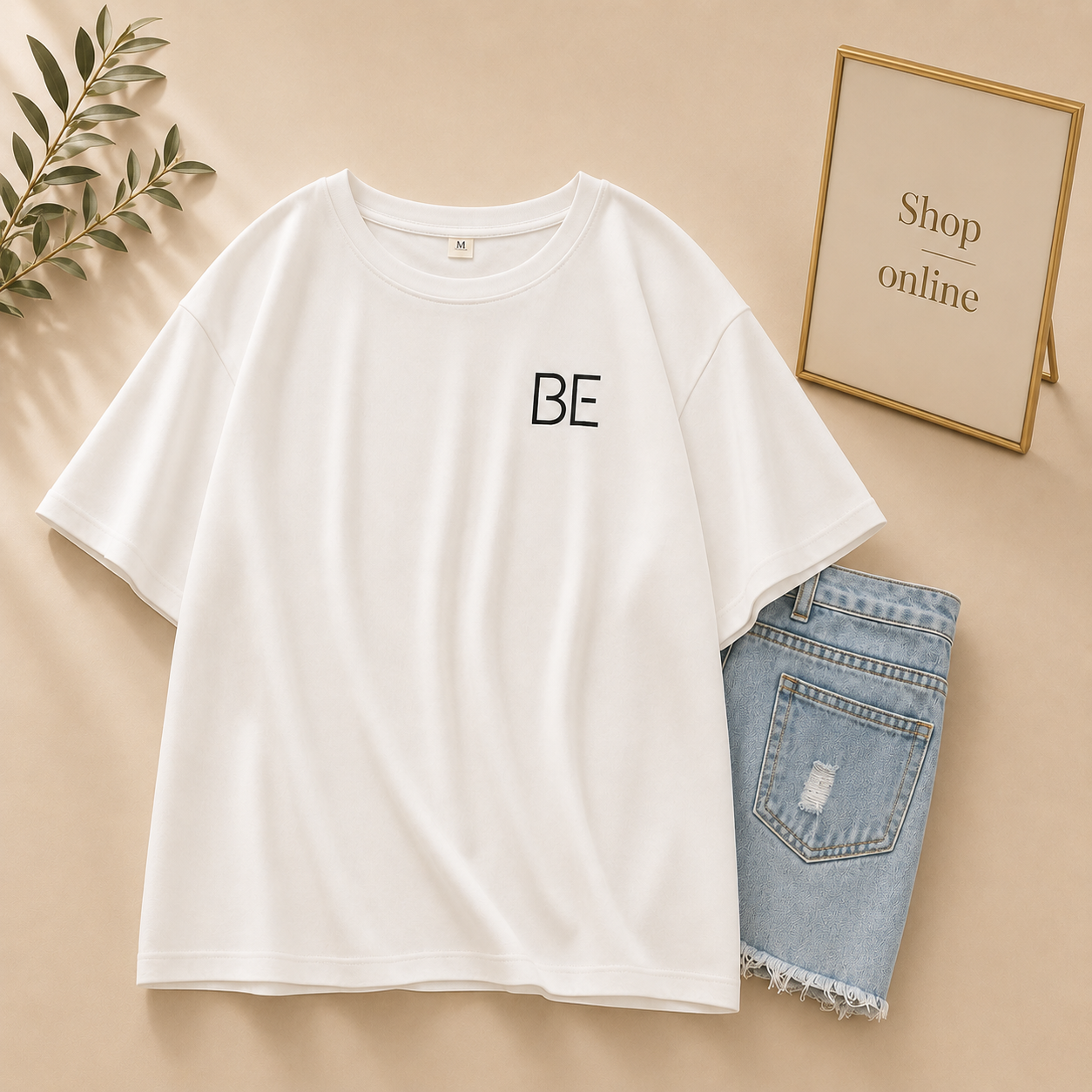 WHITE TSHIRT BE ON POCKET
