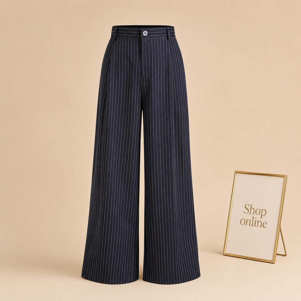 WHITE LINING FORMAL PANT