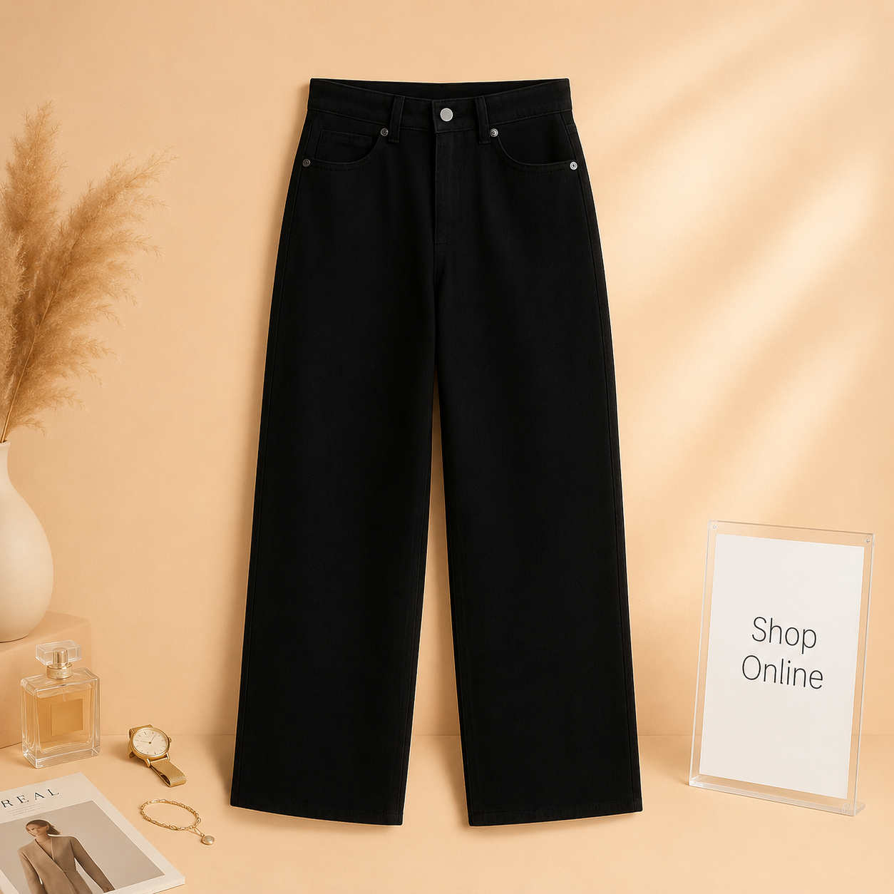 Black
Wide Leg