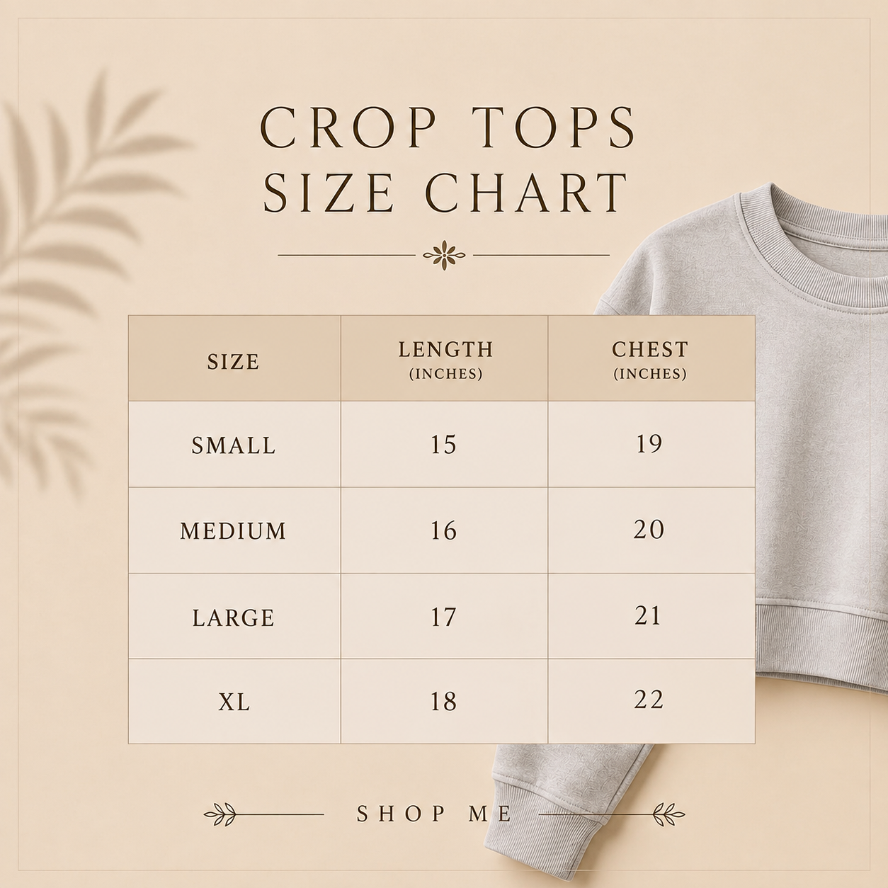 Blue Crop Sweatshirt