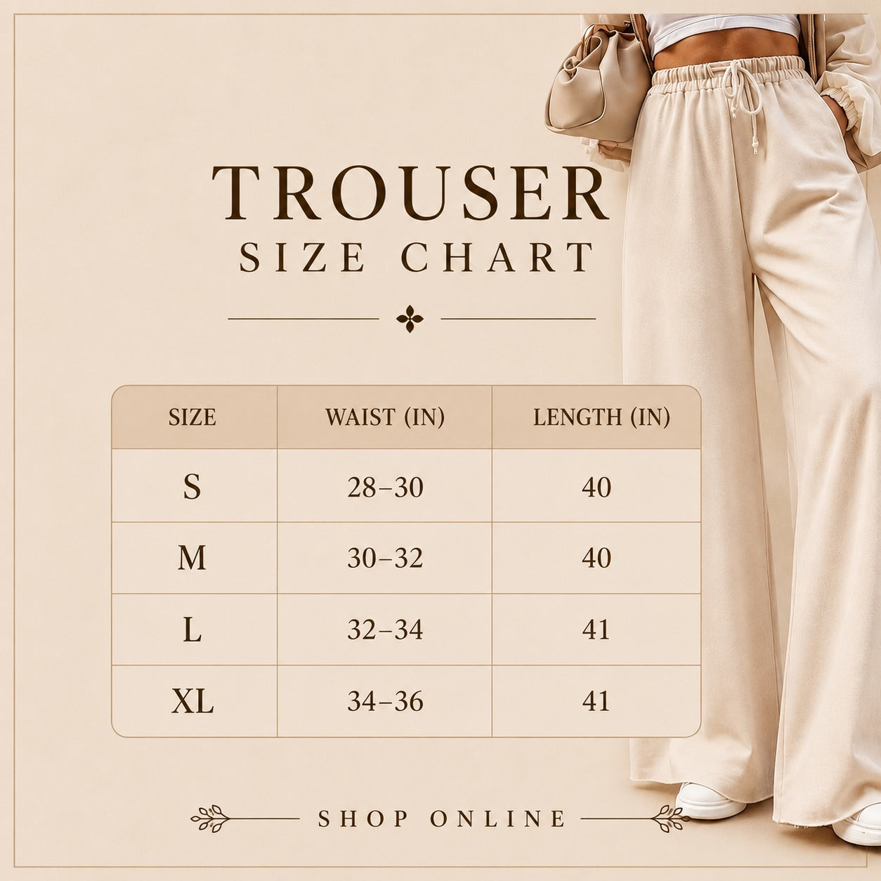 White Zipper with dark brown Flapper