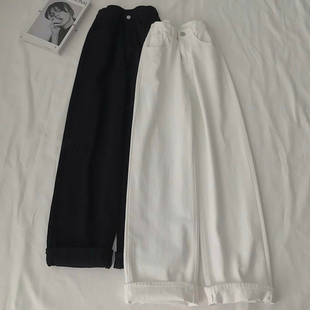 PACK OF 2 DENIM JEANS -BLACK WHITE