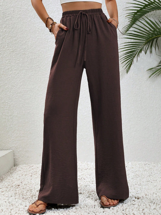 BROWN FLAPPER TROUSER