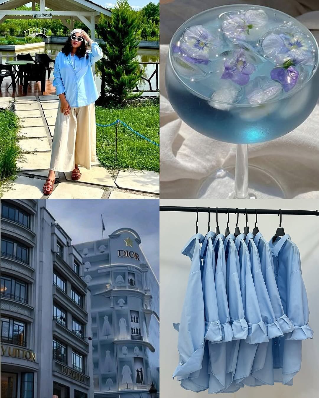 Sky Blue Button Down