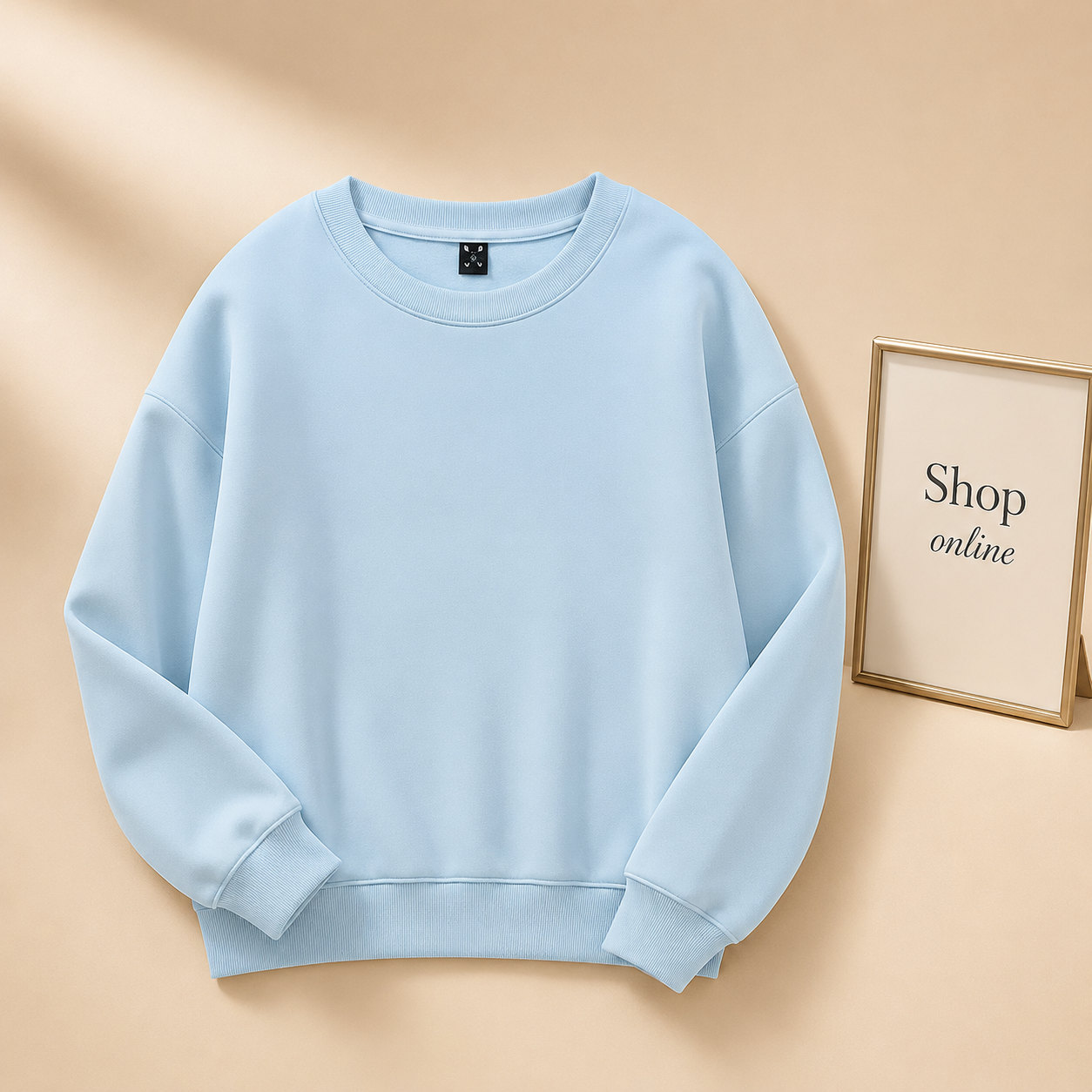 SKY BLUE PLAIN SWEATSHIRT