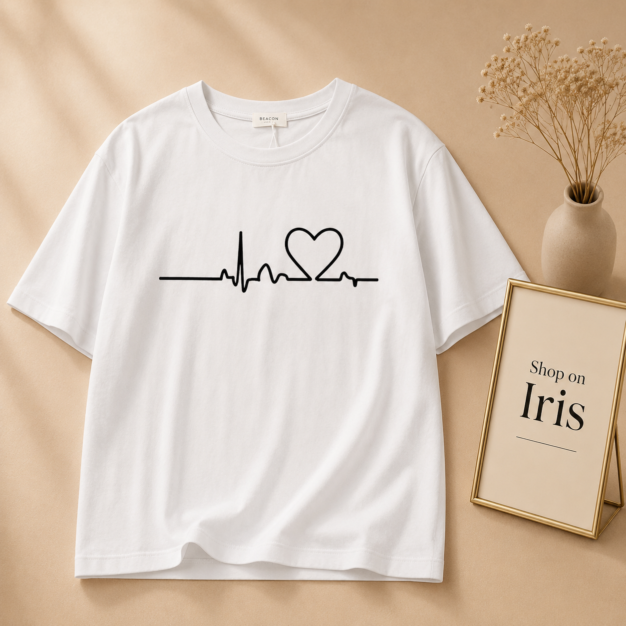 HEART BEAT TSHIRT