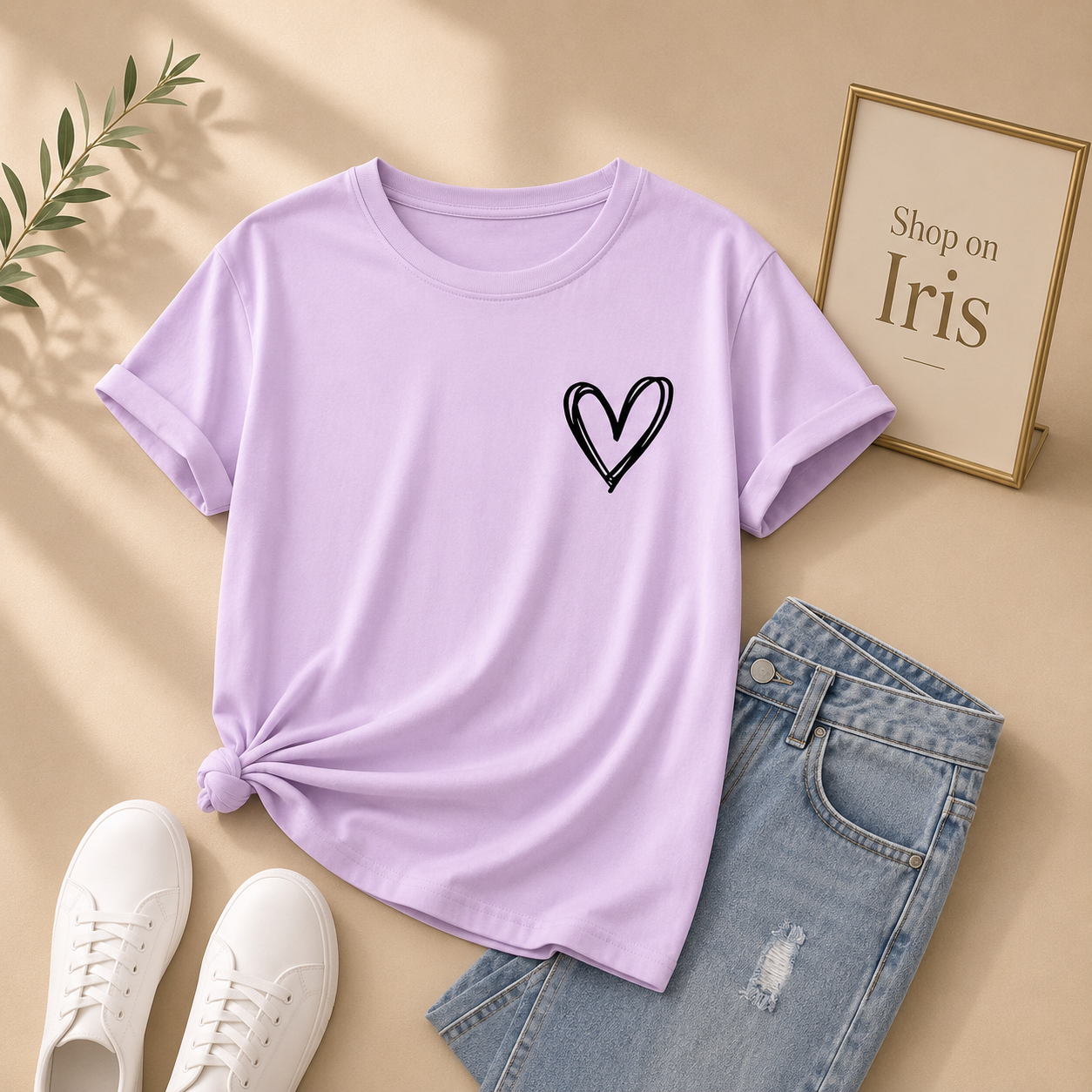 SHREDED HEART TSHIRT