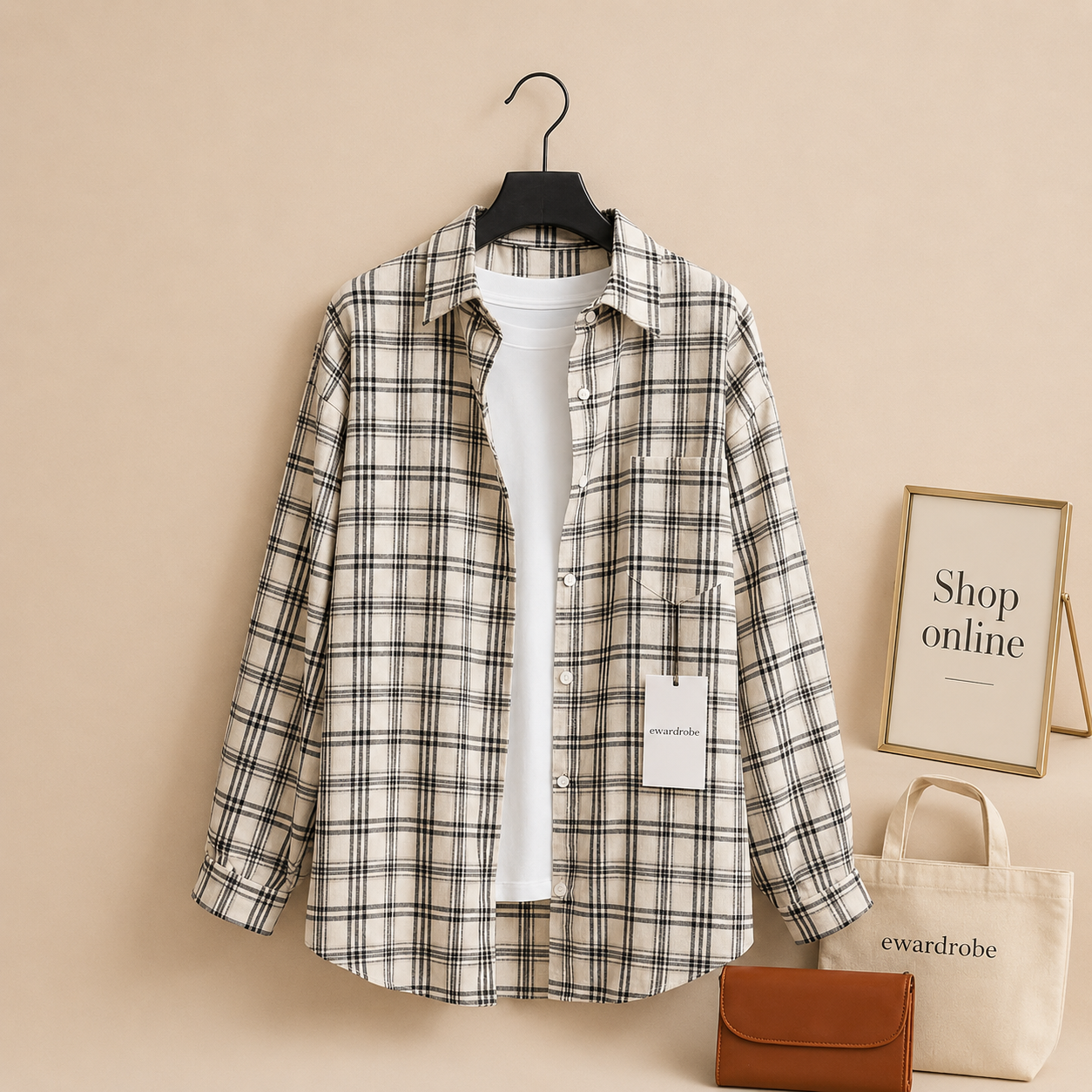 SIMPLE CHECK SHIRT