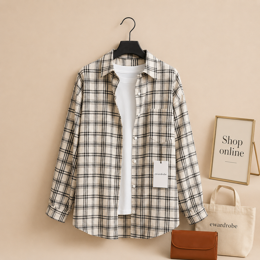 SIMPLE CHECK SHIRT
