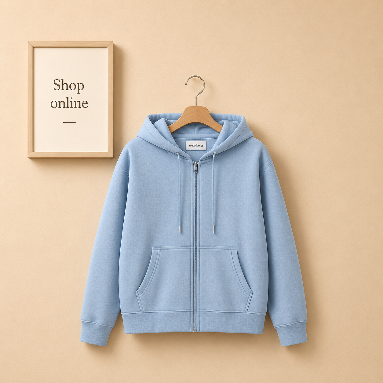 SKY BLUE ZIPPER