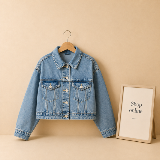 ICE BLUE DENIM JACKET