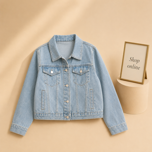 ICE BLUE DENIM JACKET