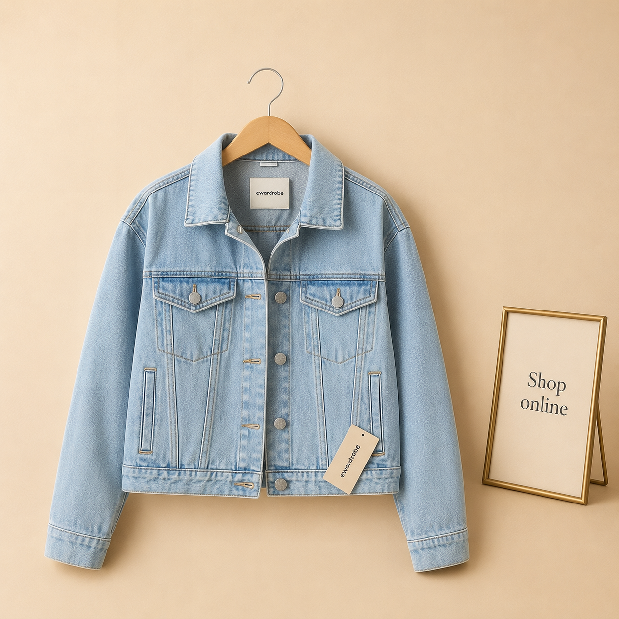 ICE BLUE DENIM JACKET