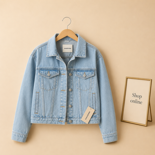 ICE BLUE DENIM JACKET