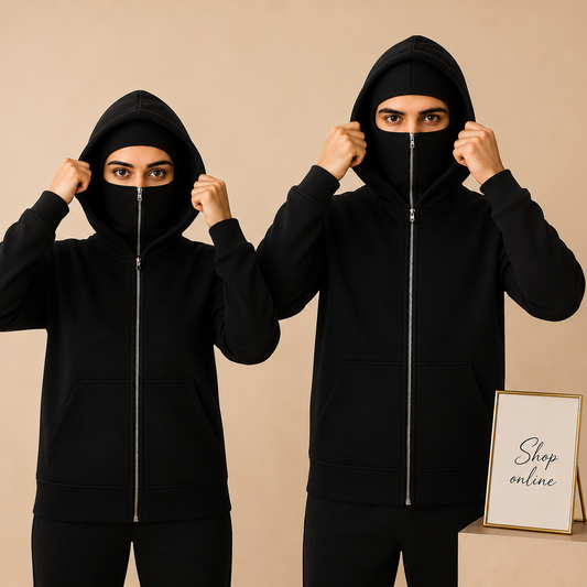 NINJA BLACK HOODIE