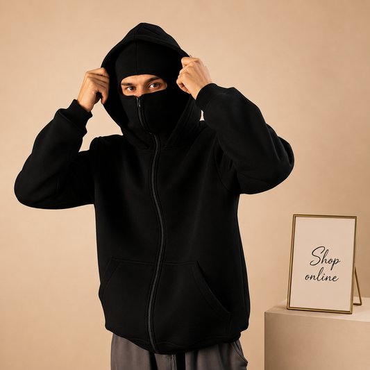 NINJA BLACK HOODIE