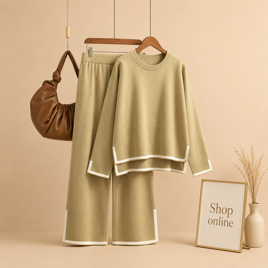 BEIGE TRACKSUIT ARTICLE