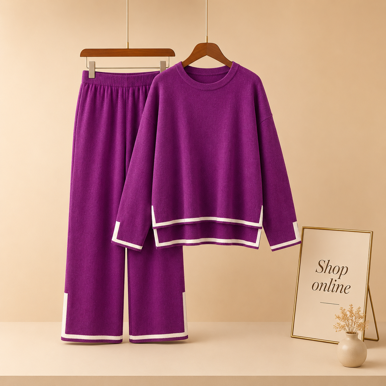 PURPLE TRACKSUIT ARTICLE
