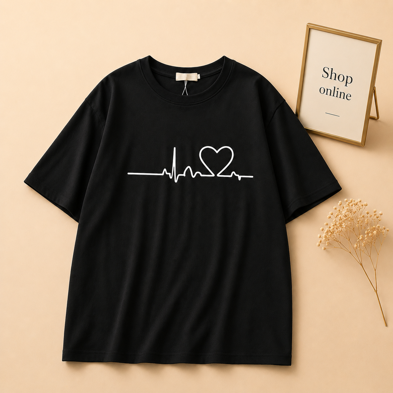 HEART BEAT TSHIRT