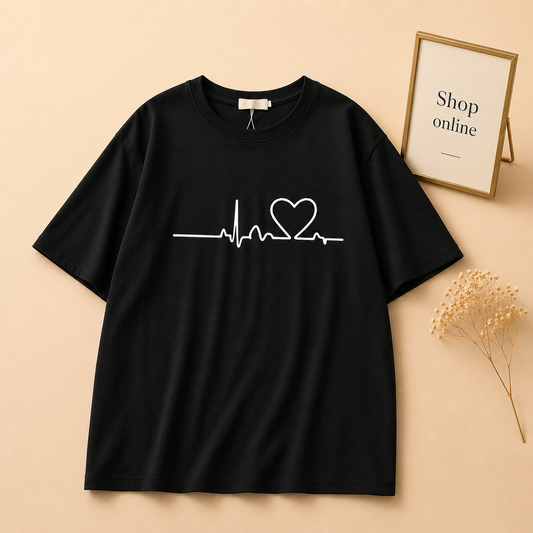 HEART BEAT TSHIRT