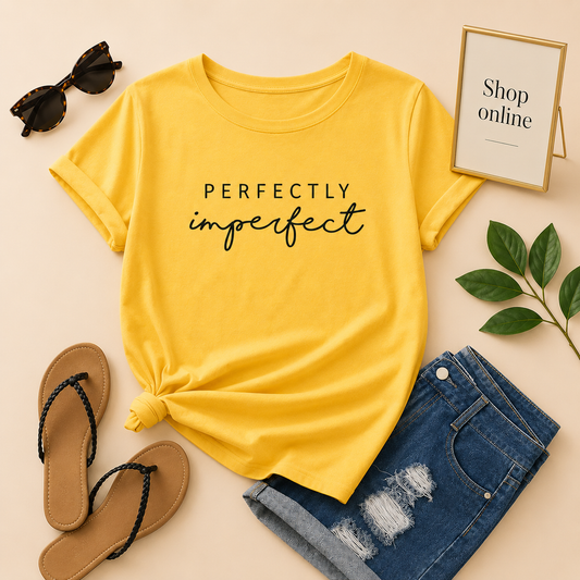 PERFECTLY IMPERFECT TSHIRT