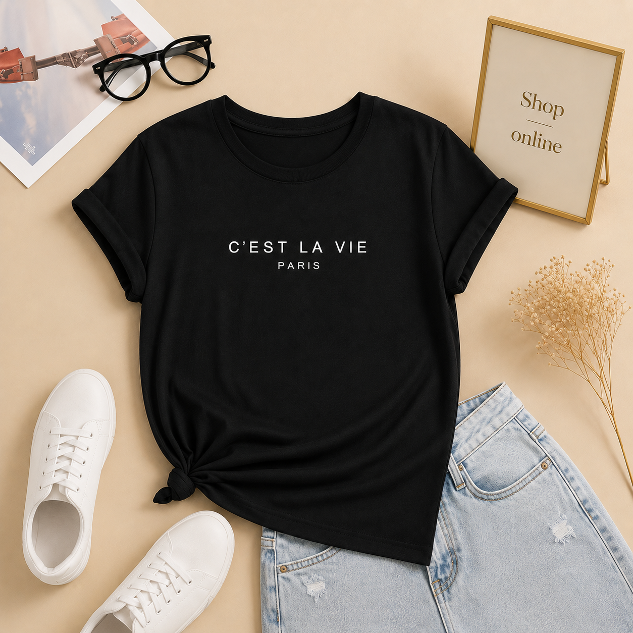 Cest la vie tshirt