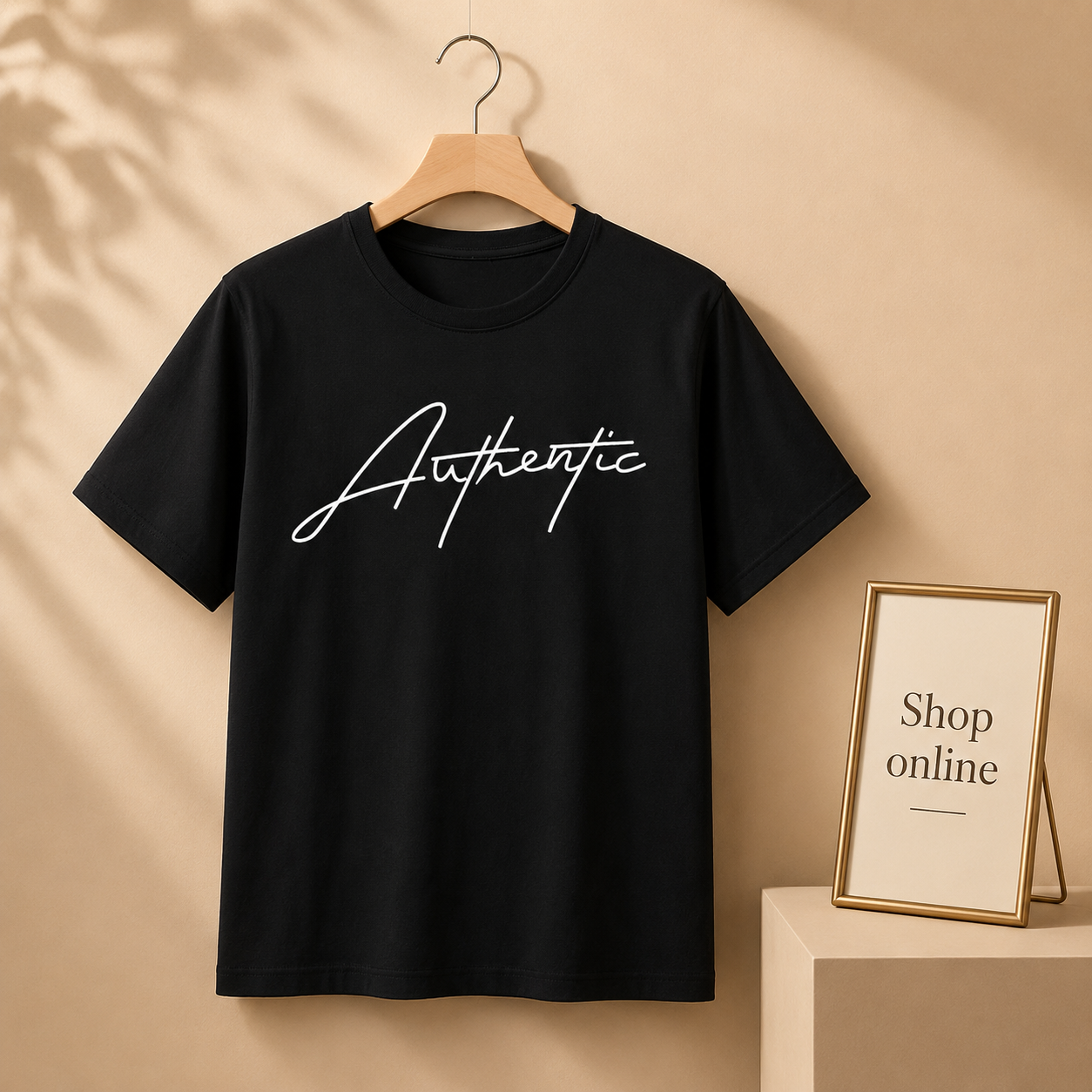 BLACK TSHIRT AUTHENTIC