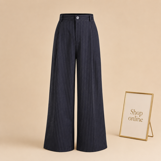 WHITE LINING FORMAL PANT