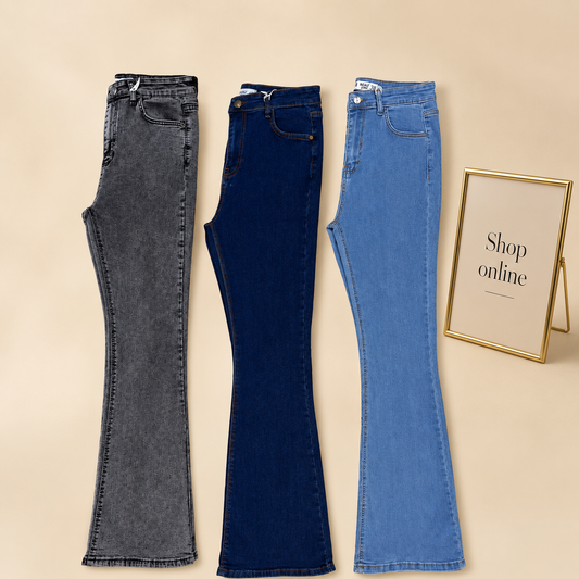 BOOT CUT JEANS