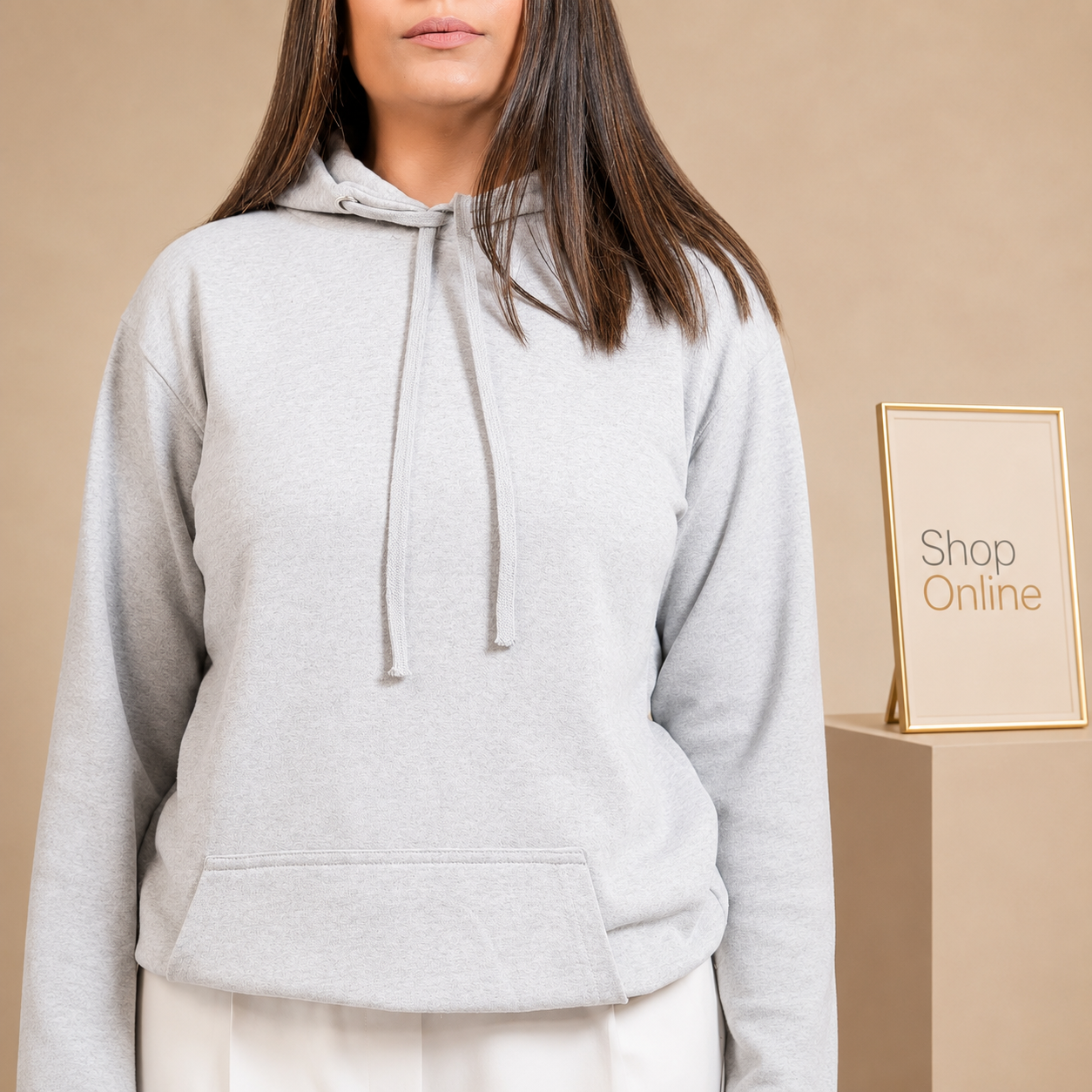 Basic Grey Hoodie // Women