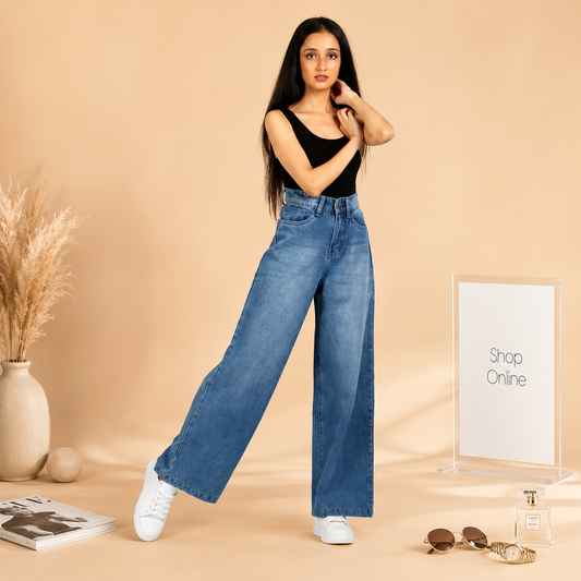 Rust Blue
Wide Leg