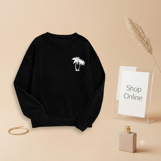 COCONUT TREE SWEATSHIRT