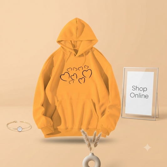 PLUS HEART HOODIE