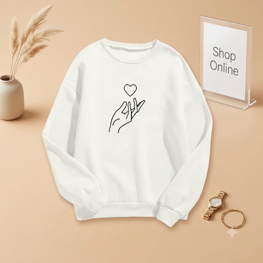BTS LOVE CHARM SWEATSHIRT