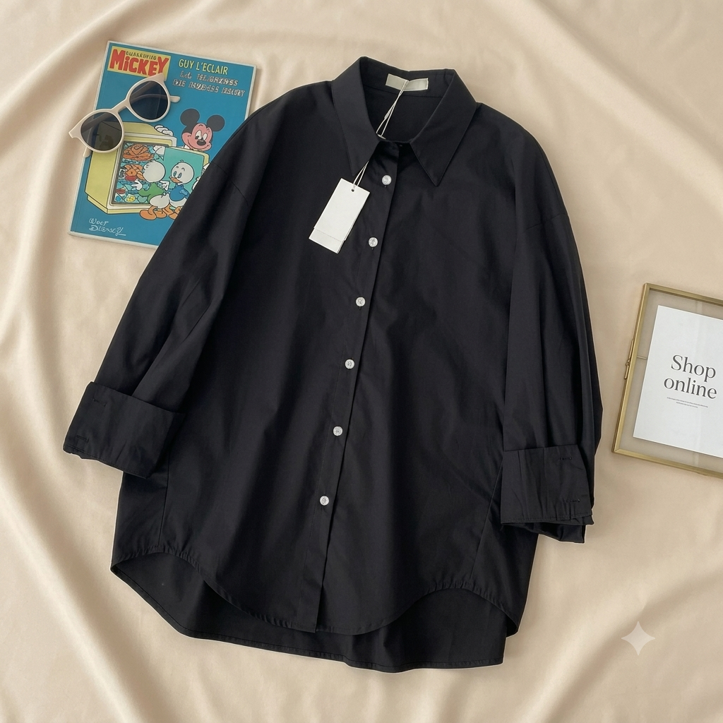Black Formal Shirt