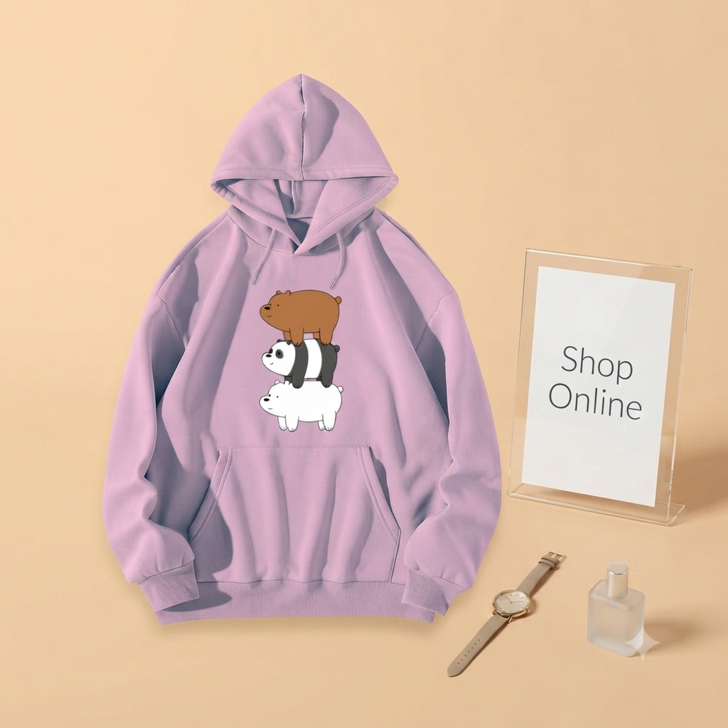 PANDA OVER PANDA HOODIE