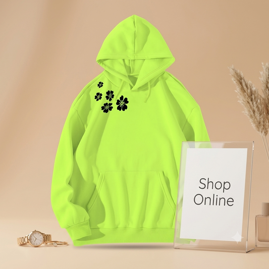 CUTE FLOWER HOODIE