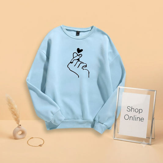 LOVE GESTURE SWEATSHIRT