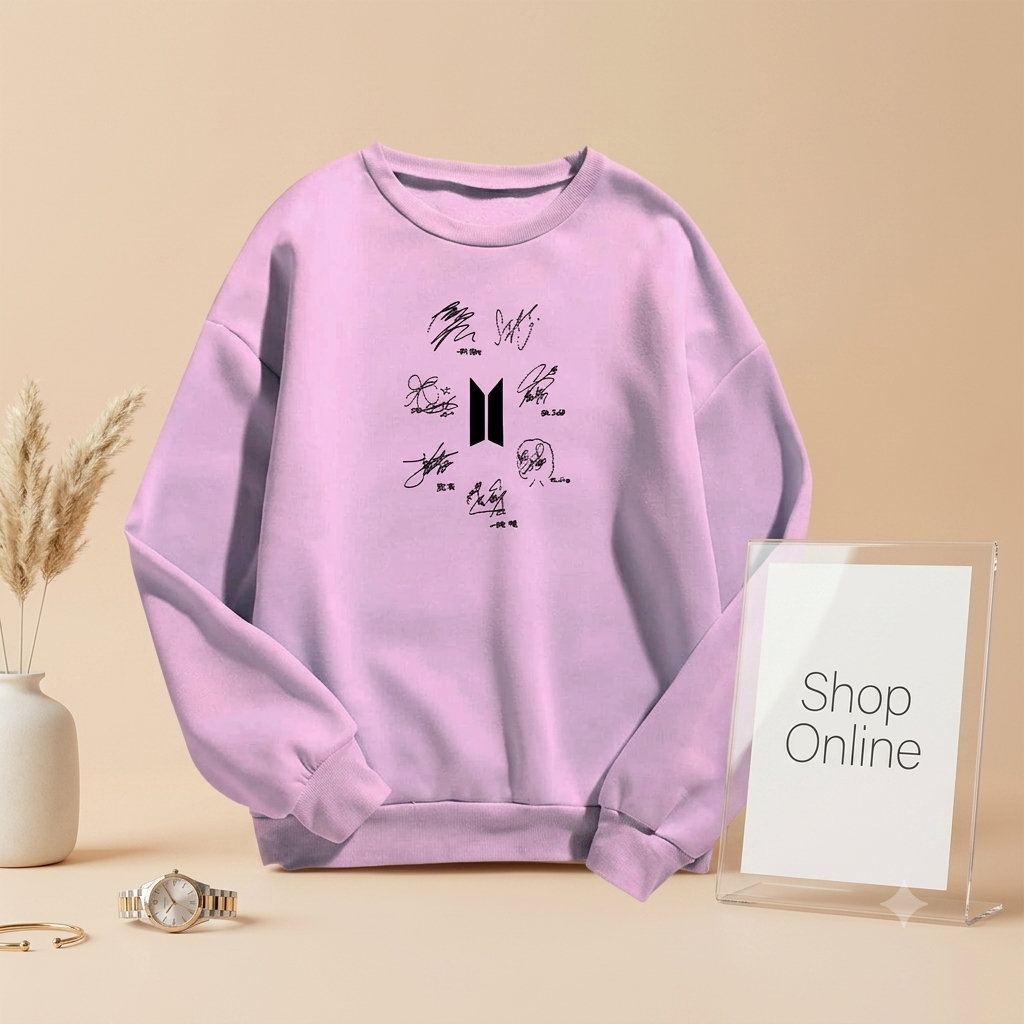 BTS SIGNATURE SWEATSHIRT