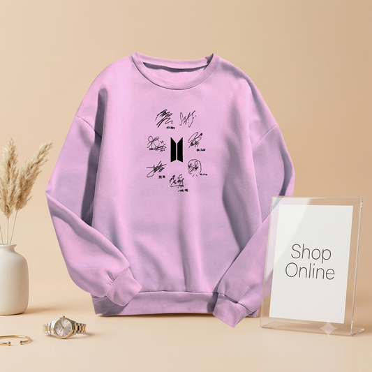 BTS SIGNATURE SWEATSHIRT
