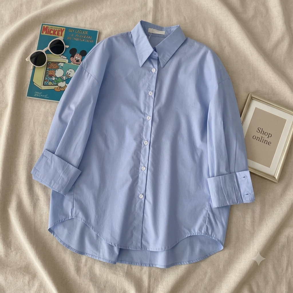 Sky Blue Formal Shirt