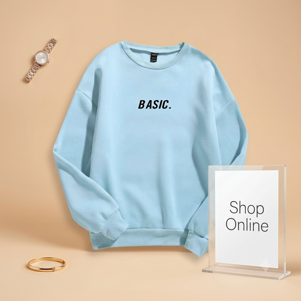 BASIC SWEATSHIRT