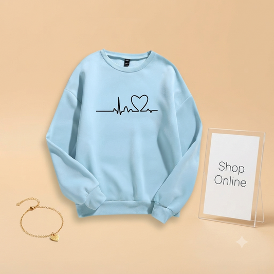 HEARTBEAT SWEATSHIRT