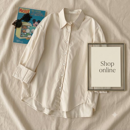 Off White Formal Shirt