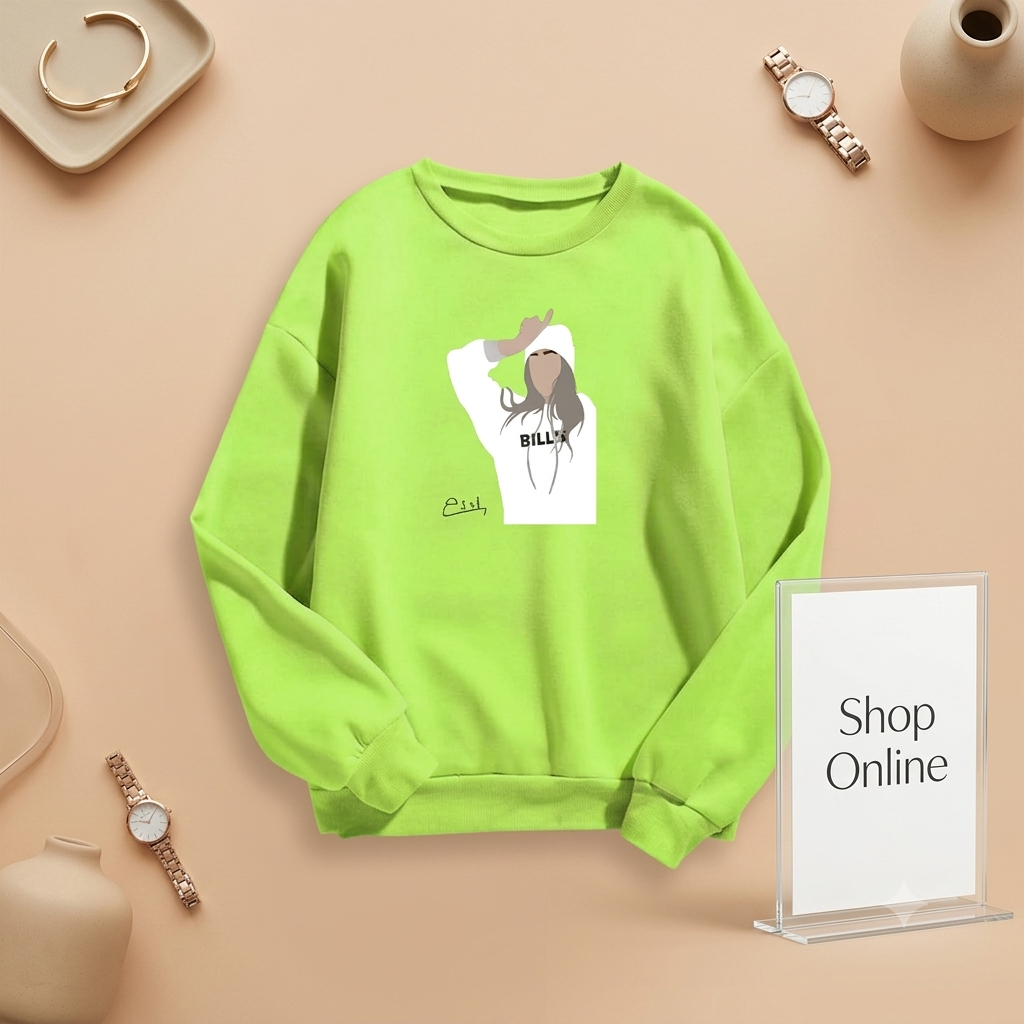 BILLIE EILISH GRAPHIC SWEATSHIRT