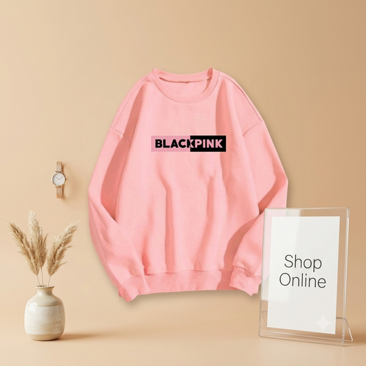 BLACK PINK SWEATSHIRT