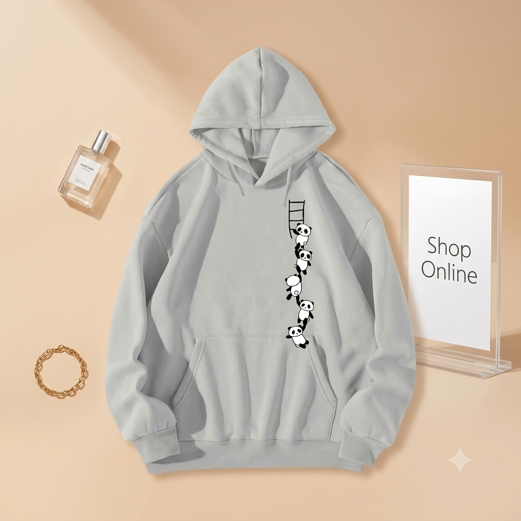 CLIMBING BEAR HOODIE